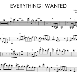 Billie Eilish – Everything I Wanted | Violin Sheet Music