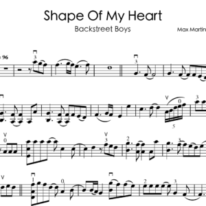 Backstreet Boys – Shape of My Heart | Violin Sheet Music & Cover MP3