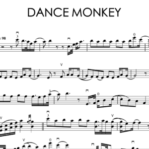 Tones and I – Dance Monkey | Violin Sheet Music + Violin Cover