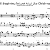 M.Bublé - It's beginning to look a lot like Christmas (music sheet)