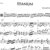 D.Guetta ft.Sia - Titanium (music sheet)