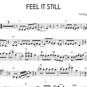 Portugal. The Man – Feel It Still | Violin Sheet Music + Backing Track