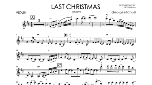 Wham! – Last Christmas | Violin Sheet Music + Violin Cover