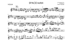 Sam Ryder – Space Man | Violin Sheet Music