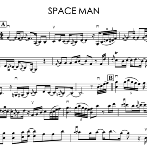 Sam Ryder – Space Man | Violin Sheet Music