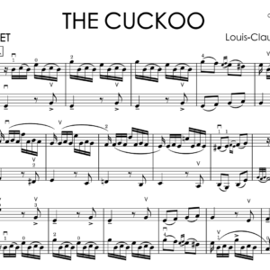 Louis-Claude Daquin – Le Coucou | Violin Duet Sheet Music + Cover Track