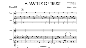 G. Luke – A Matter of Trust | Violin & Piano Music Sheets
