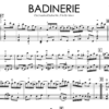 J.S.Bach - Badinerie (violin duet)