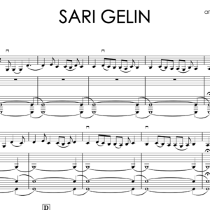 Turkish Folk Song "Sarı Gelin " | Violin & Piano Music Sheets with Piano Backing Tracks