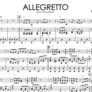 Karl Jenkins – Palladio “Allegretto” | Violin & Piano Sheet Music + Backing Tracks