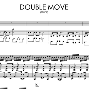 Aleksandra Sviridova – Etude “Double Move” | Violin & Piano Sheet Music + Backing Tracks