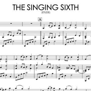 Aleksandra Sviridova – Etude “The Singing Sixth” | Violin & Piano Sheet Music + Backing Tracks