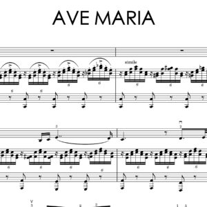 Franz Schubert – Ave Maria | Violin & Piano Sheet Music + Backing Tracks