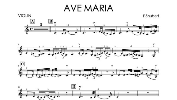 Ave Maria: Four violin pieces - Image 4