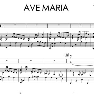 Giulio Caccini / Vladimir Vavilov – Ave Maria | Violin & Piano Music Sheets + Backing Tracks