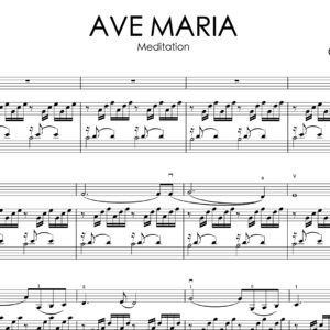 J.Bach / C.Gounod - Ave Maria | Violin & Piano Music Sheets + Piano Backing Tracks