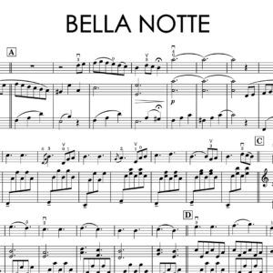 Ludovico Einaudi – Bella Notte | Violin & Piano Sheet Music + Backing Track