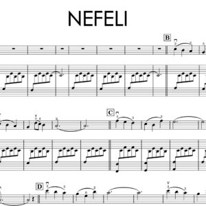 Ludovico Einaudi – Nefeli | Violin & Piano Sheet Music + Backing Track