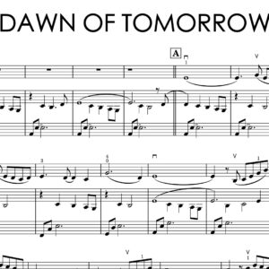 Aleksandra Sviridova – Dawn of Tomorrow | Original Violin & Piano Sheet Music + Backing Tracks
