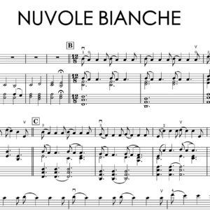 Ludovico Einaudi – Nuvole Bianche | Violin & Piano Sheet Music + Piano Backing Tracks
