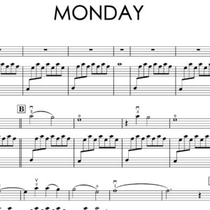 Ludovico Einaudi – Monday | Violin & Piano Sheet Music + Backing Track
